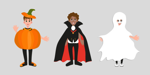 万圣节-插画素材ID：427249980