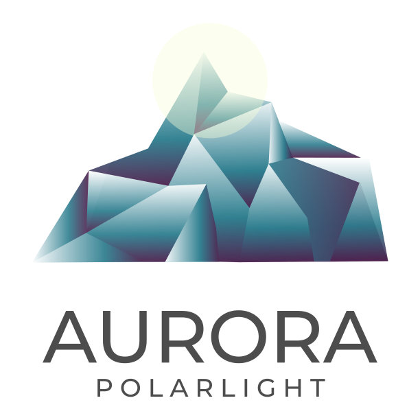 冰山矢量插图击中极光光反射图片下载