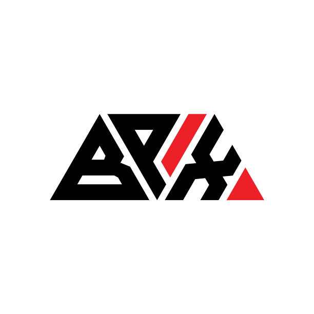 BPX三角形字母标志设计用三角形图片下载