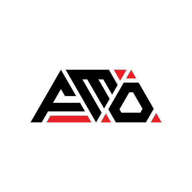 Fmo三角字母标志设计用三角形图片下载