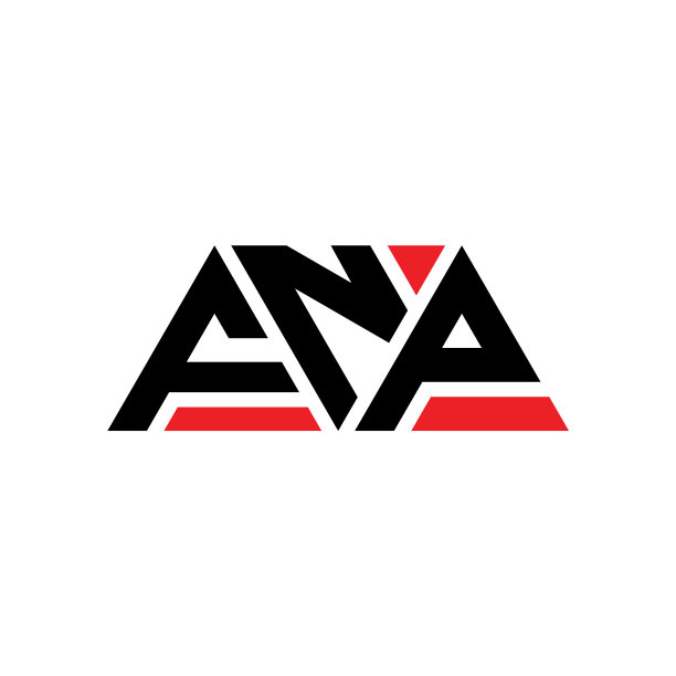 FNP三角形字母logo设计用三角形图片下载