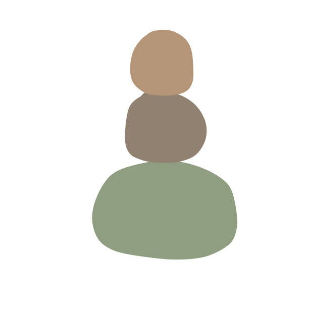 平衡水疗石。禅的专注观。简单的说明图片下载