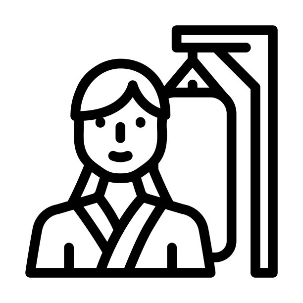 冲击运动女子运动线条图标矢量图图片下载