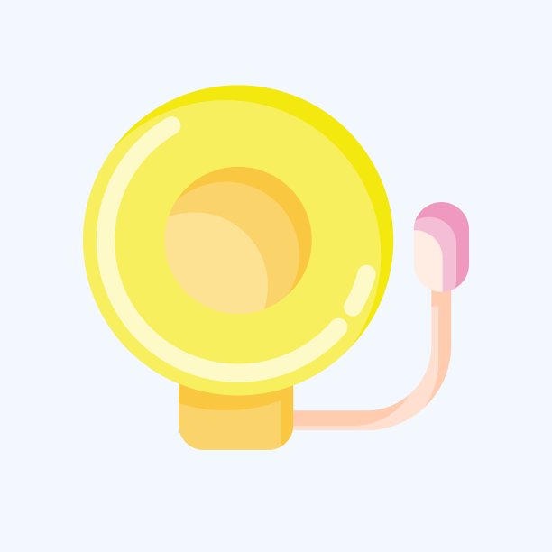 图标贝尔。与格斗运动相关的符号。平的风格。简单的设计可编辑。简单illustration.boxing图片下载