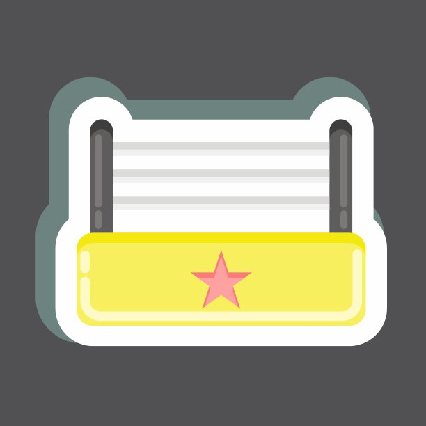 贴纸戒指。与格斗运动相关的符号。简单的设计可编辑。简单illustration.boxing图片下载