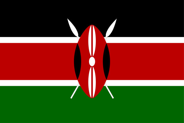 世界的国旗，肯尼亚图片下载