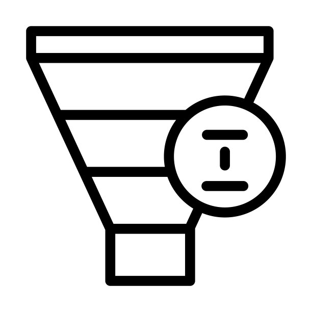 暖色引线图标矢量素材图片下载