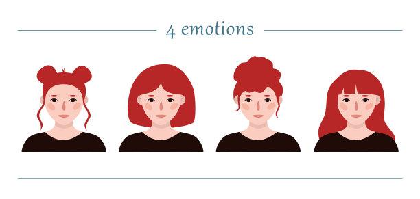 少女肖像套装图片下载