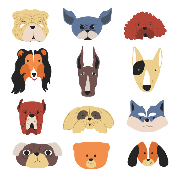 犬种为纯种或流浪犬图片下载