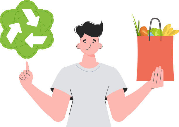 画中的男子齐腰深，手里拿着一个包裹图片下载