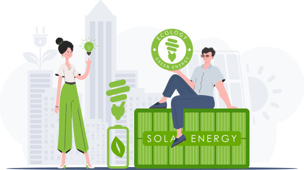 生态环保是关爱人们的时尚环保理念图片下载