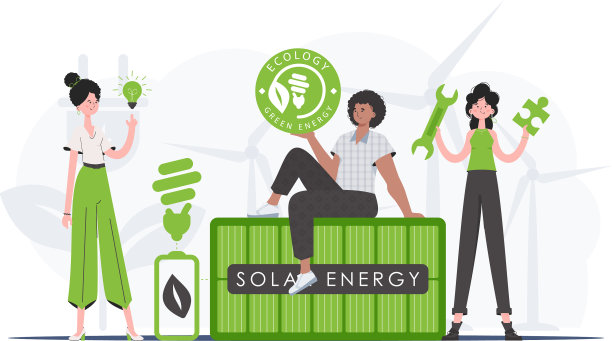 生态团队秉承生态与绿色能源的理念图片下载