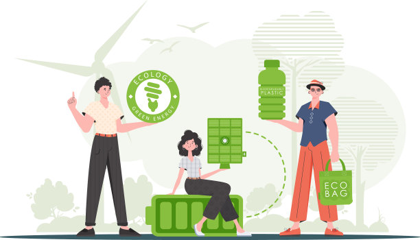 生态环保亲民时尚潮流图片下载