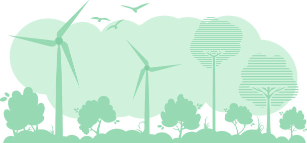 绿色背景的主题是绿色能源和图片下载