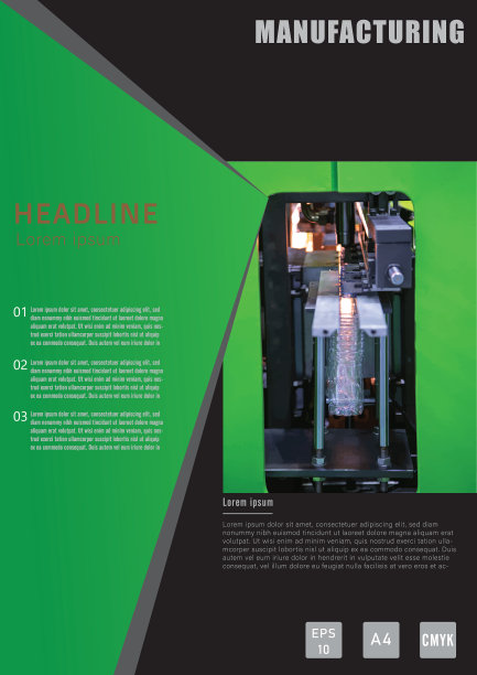 工业塑料瓶制造模板图片下载