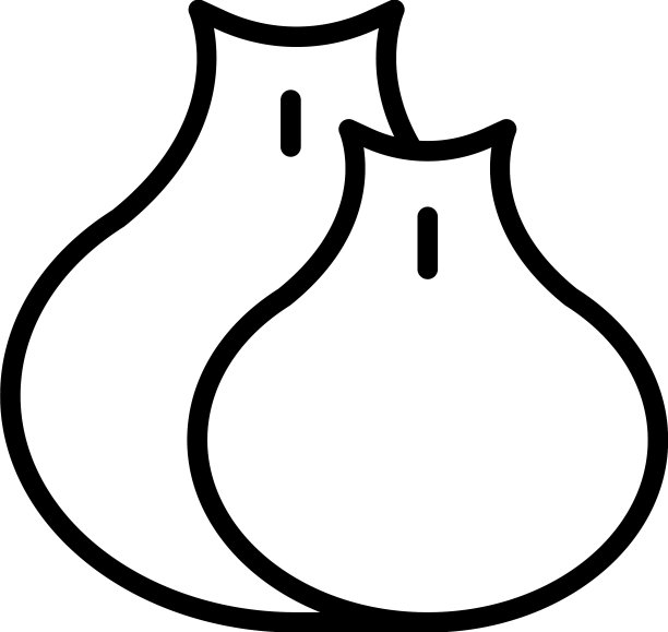 包子图标轮廓包子食品图片下载