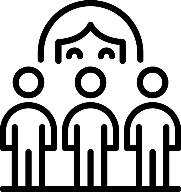 社会关怀组icon outline senior图片下载