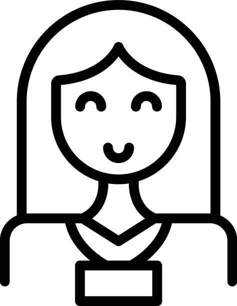 女性社会关怀图标勾勒健康图片下载