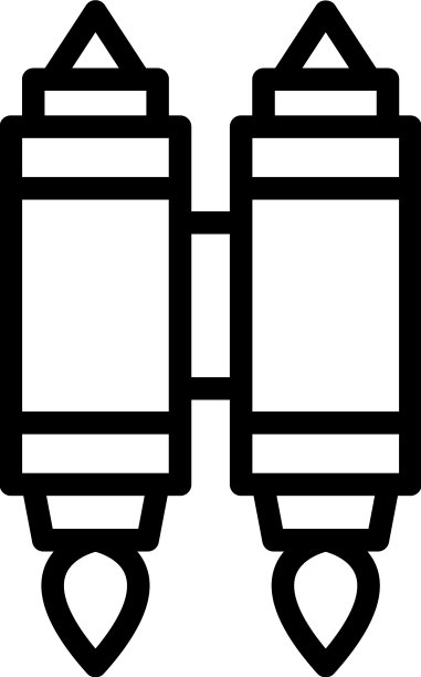 宇航员喷气背包图标轮廓工作未来图片下载