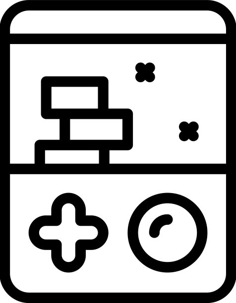 玩家控制台图标轮廓在线应用程序图片下载