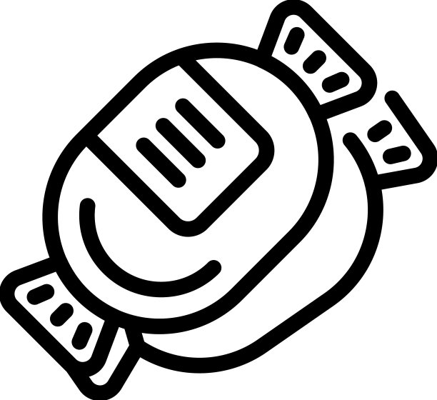 波兰糖果图标轮廓波兰城市图片下载