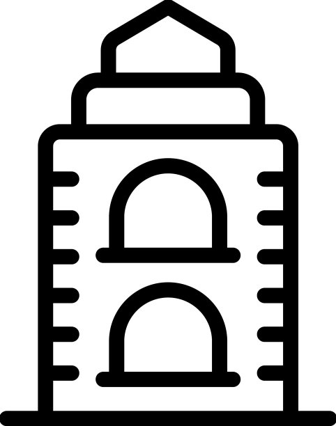 克拉科夫塔图标轮廓城市旅游图片下载