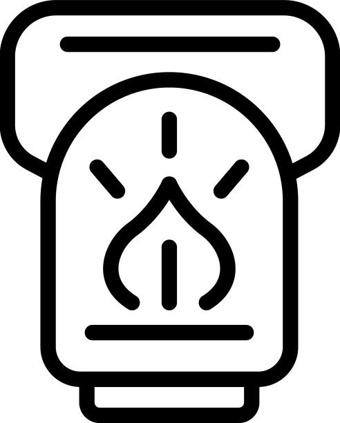 绊灯图标轮廓房车家具图片下载