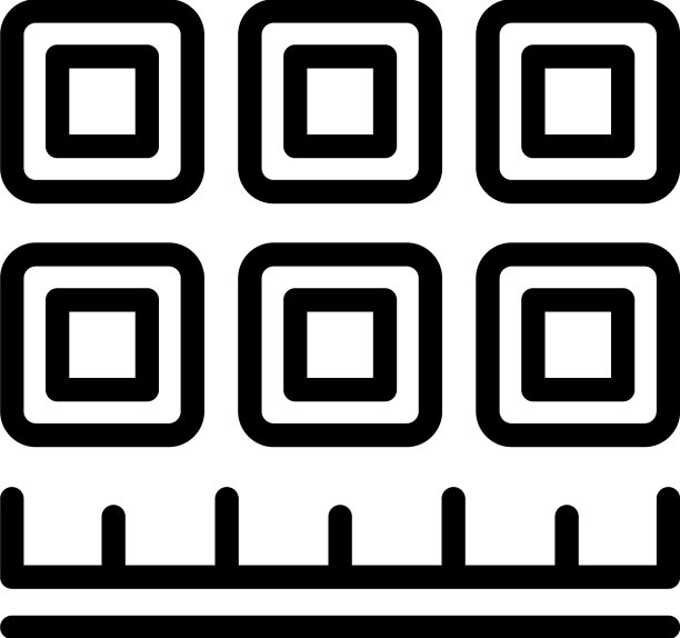 立方体瓷砖图标轮廓陶瓷房子图片下载