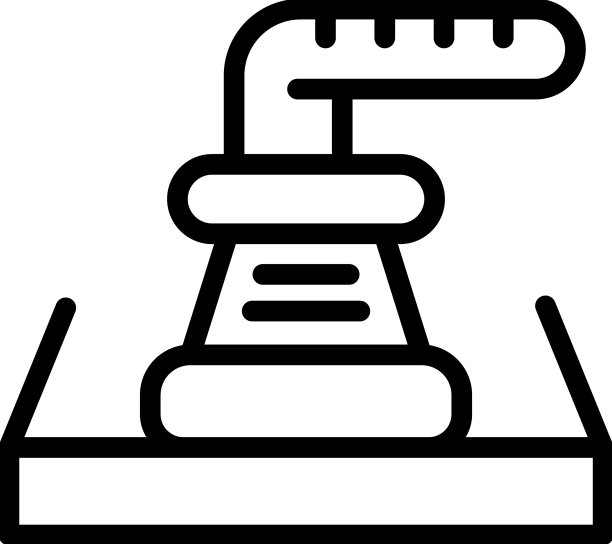瓷砖地板工具图标轮廓施工图片下载