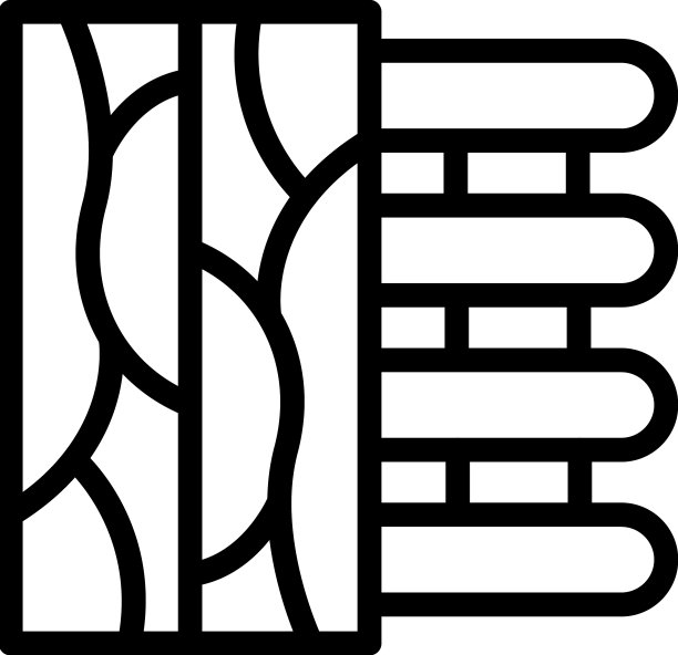 装饰墙图标轮廓木地板图片下载