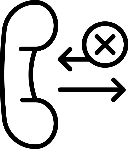 呼叫丢失信号图标轮廓插页图片下载