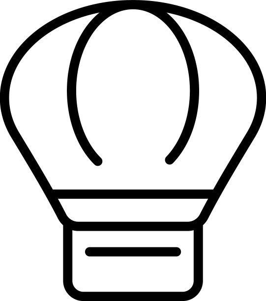 缅甸热气球图标全国轮廓图片下载