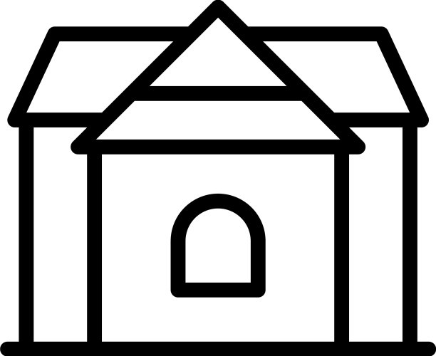 黑山宫图标轮廓图游览图片下载