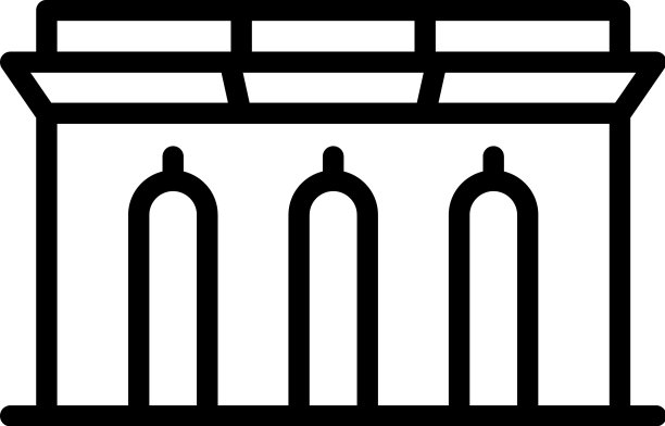 加尔各答拱门图标轮廓城市印度图片下载