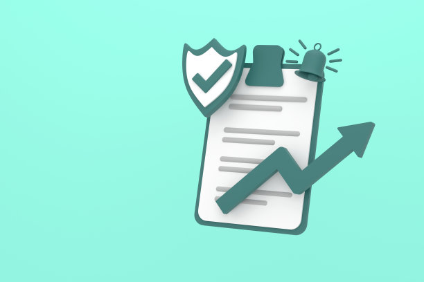 剪贴板和铃铛的成功经营理念图片下载