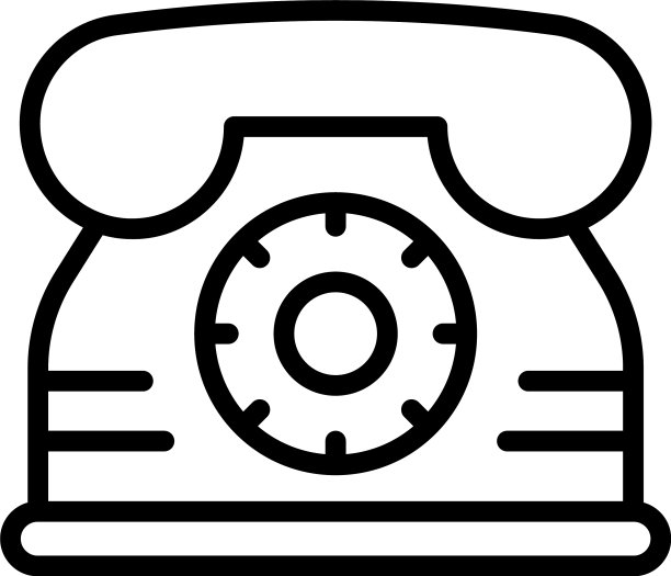 家庭电话图标大纲早上叫图片下载