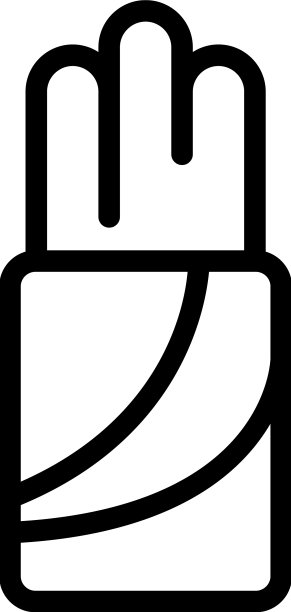 西班牙油条美食图标轮廓图片下载