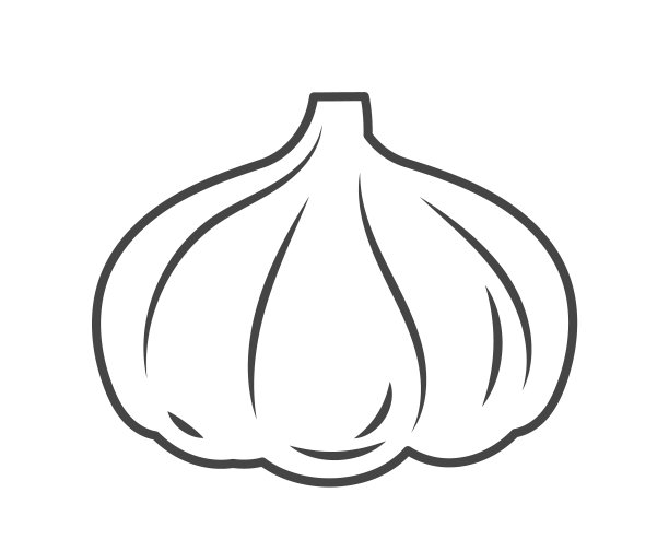 大蒜简约的图标图片下载