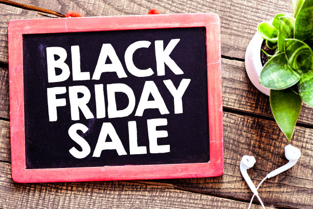黑色星期五销售。商店促销和销售的时间。图片下载