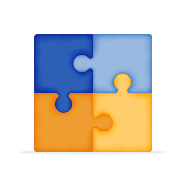 团队协作的3d谜题设计图片下载