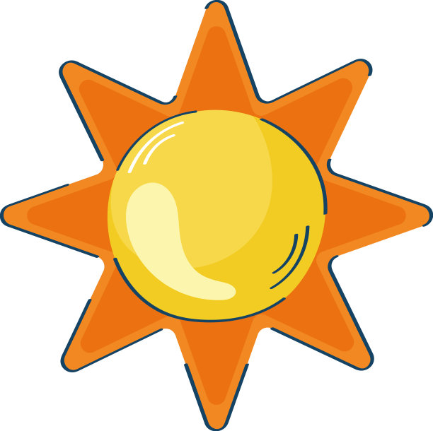 夏季的太阳图片下载