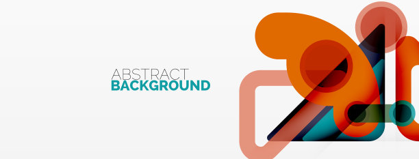 几何基元线圆抽象图片下载