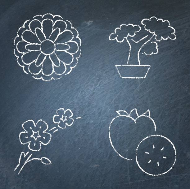 日本传统符号图标集图片下载