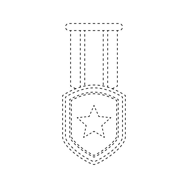 孩子们的奖牌追踪工作表图片下载