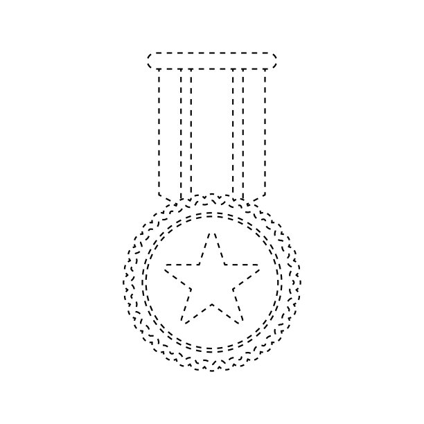 孩子们的奖牌追踪工作表图片下载