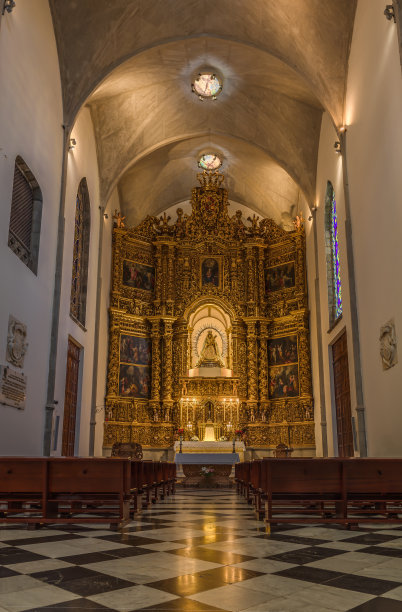 圣克里斯托弗大教堂，特内里费，西班牙图片下载