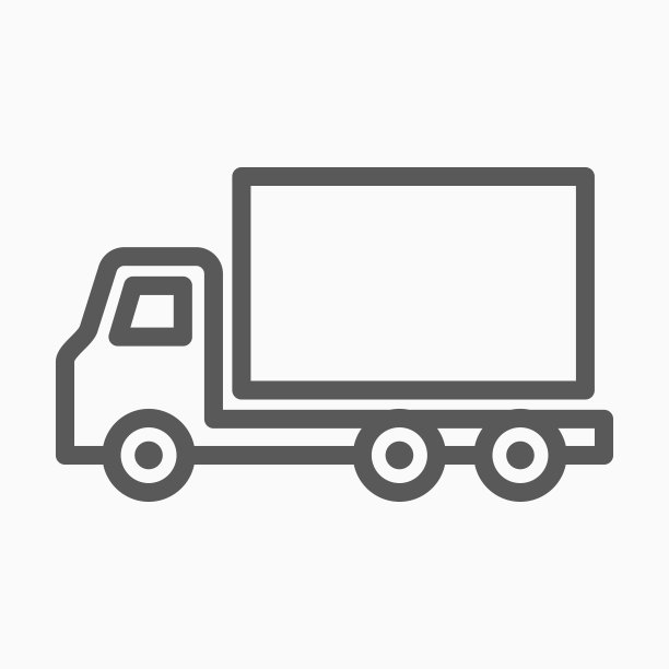 卡车图标，车辆矢量，运输插图图片下载