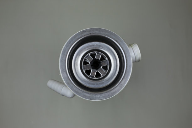 浴室用的白色塑料虹吸管图片下载