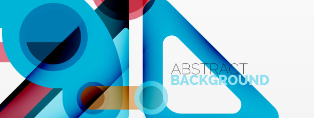 几何基元线圆抽象图片下载