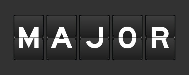 黑色模拟翻板与字主要在灰色背景图片下载